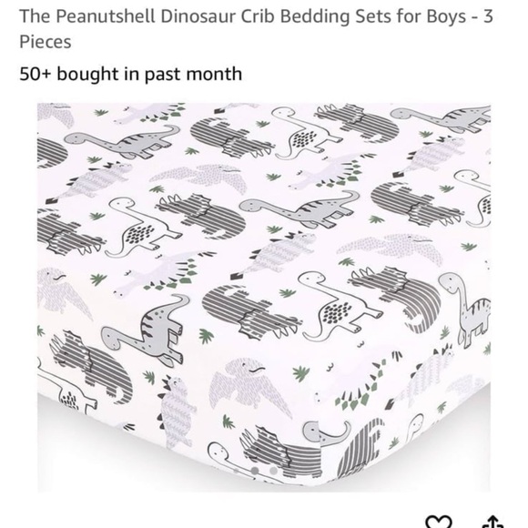 Baby peanut shell crib bedding set - Picture 2 of 11